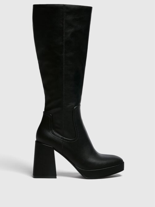 Knee-High Heeled Boots